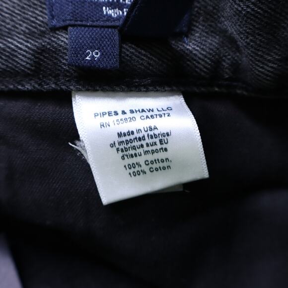 VERONICA BEARD NWT Dylan Rhinestone Stripe Jeans Onyx Straight Leg Women's 29 - Picture 13 of 14